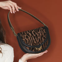 Grand sac Victoria en cuir - Ocelot