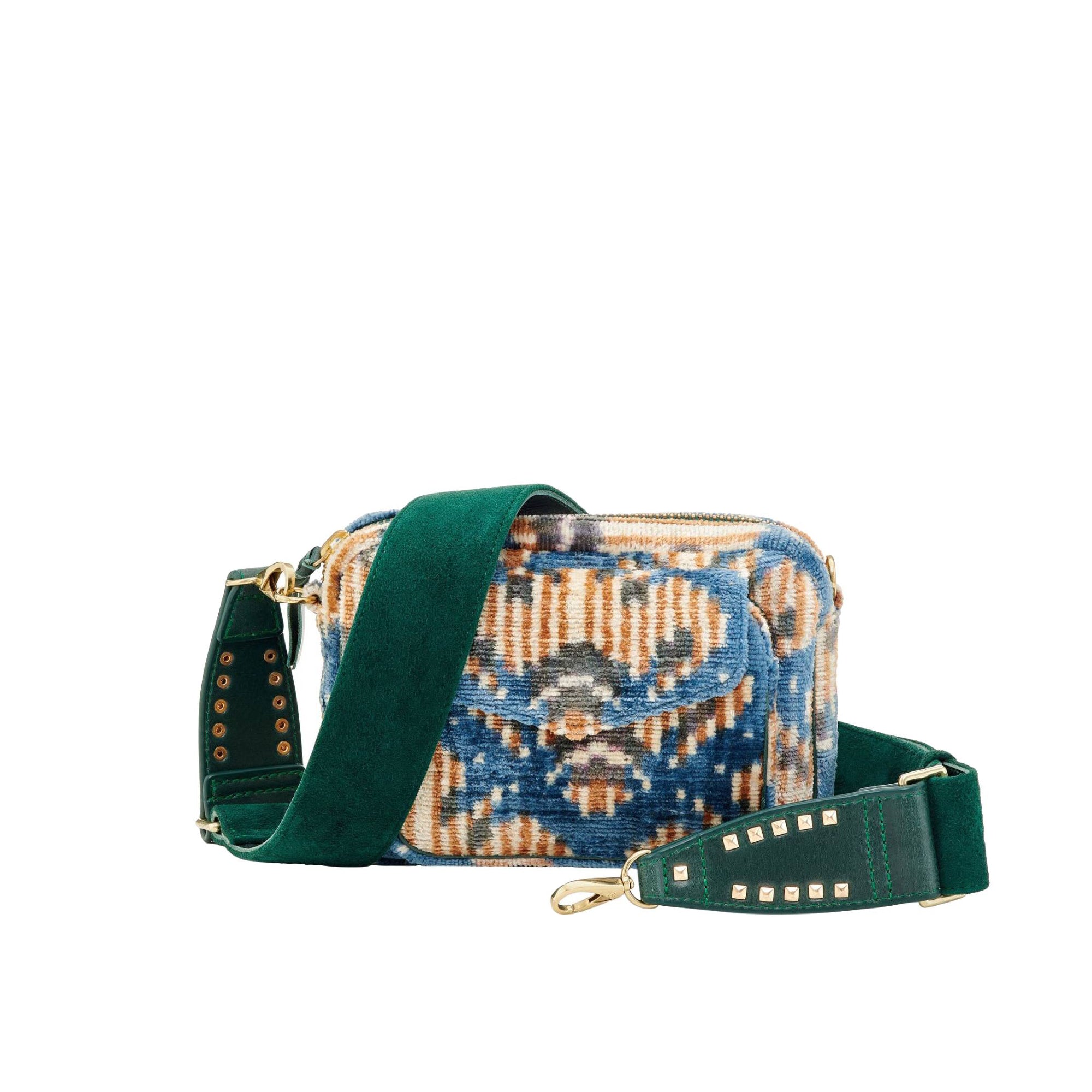 Sac Charly en velours de soie - Flocon de Neige