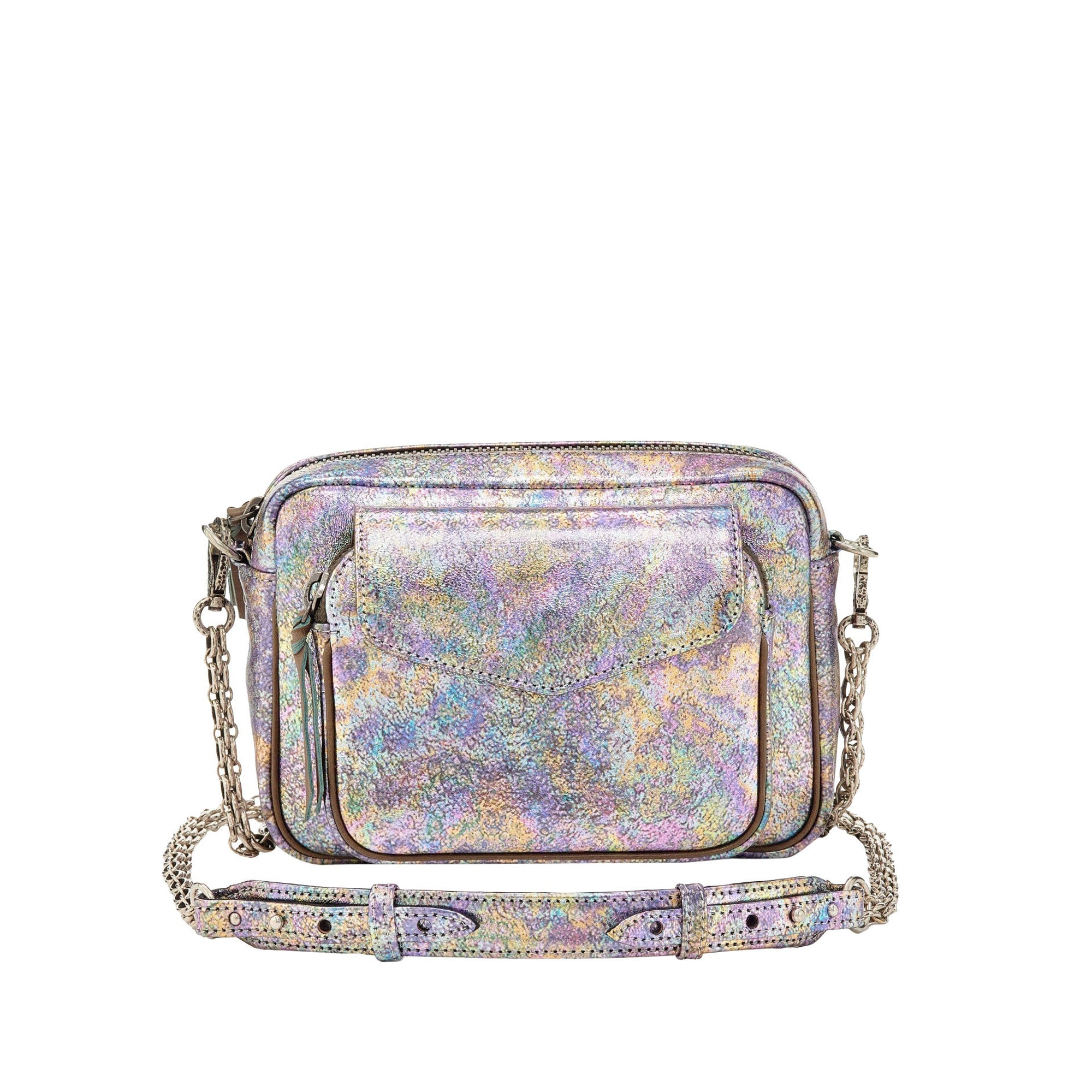 Charly leather bag - Petrol