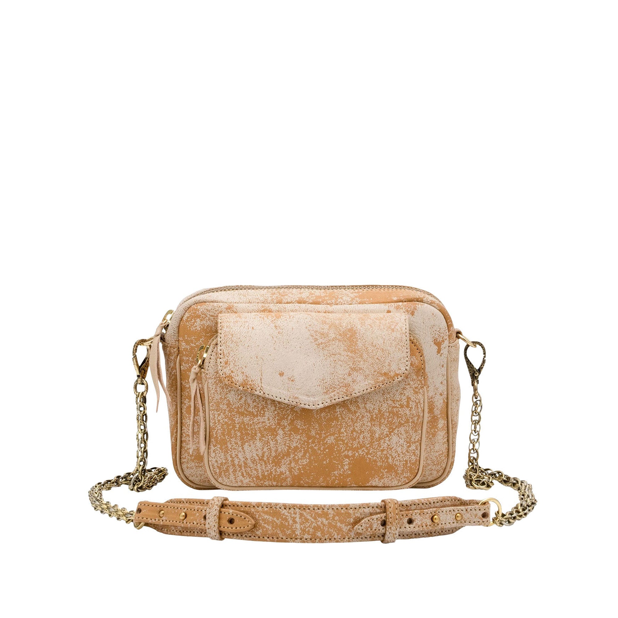 Sac Charly en cuir - Sable
