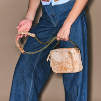 Sac Charly en cuir - Sable