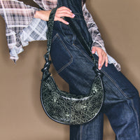 Sac Chris en cuir - Noir