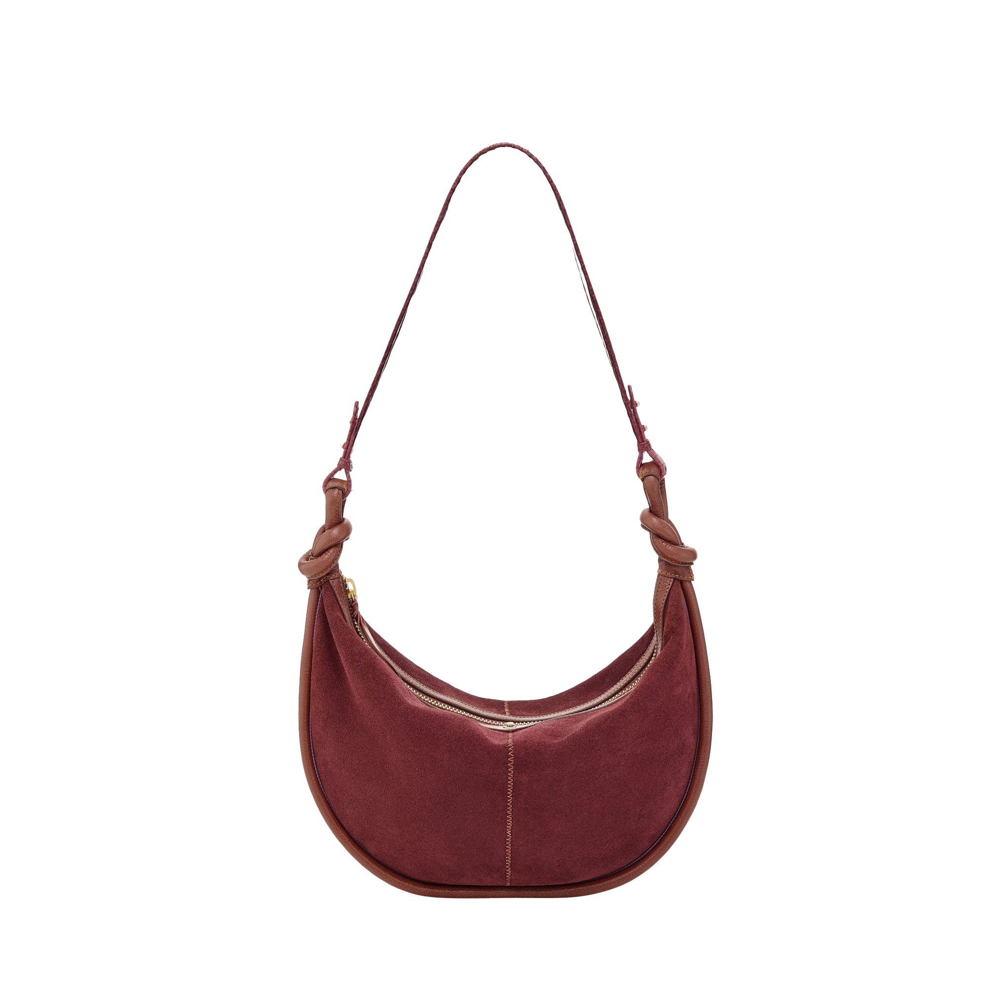 Chris leather bag - Warm Wine