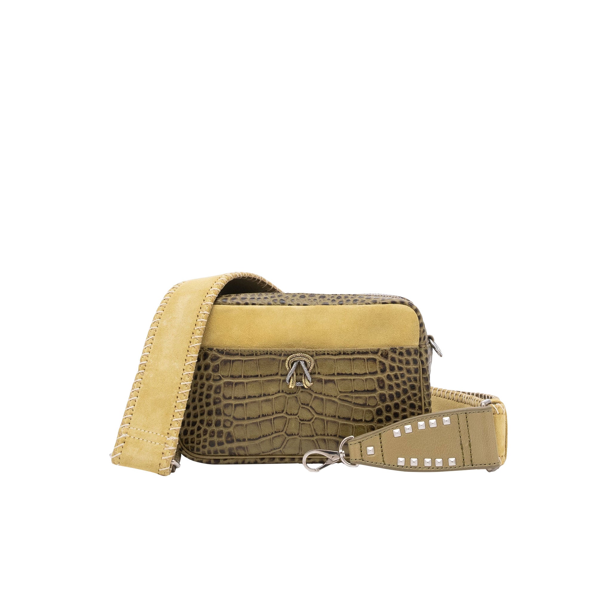 Lily leather bag - Khaki