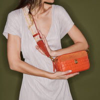 Lily leather bag - Koi