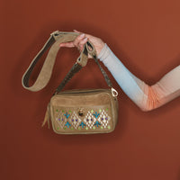 Sac Lily en cuir - Olive