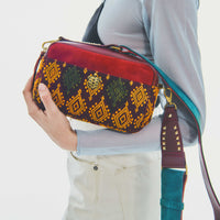 Sac Lily Sumba en cuir - Indigo