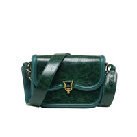 Sac Manon en cuir - Vert Jade