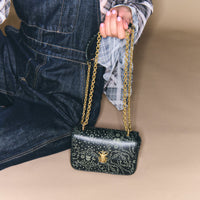 Petit sac Ava en cuir - Bandana