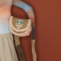 Sac Victoria en cuir - Olive