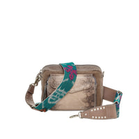 Sac Charly en lézard - Gris