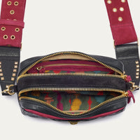 Lily leather bag - Reglisse