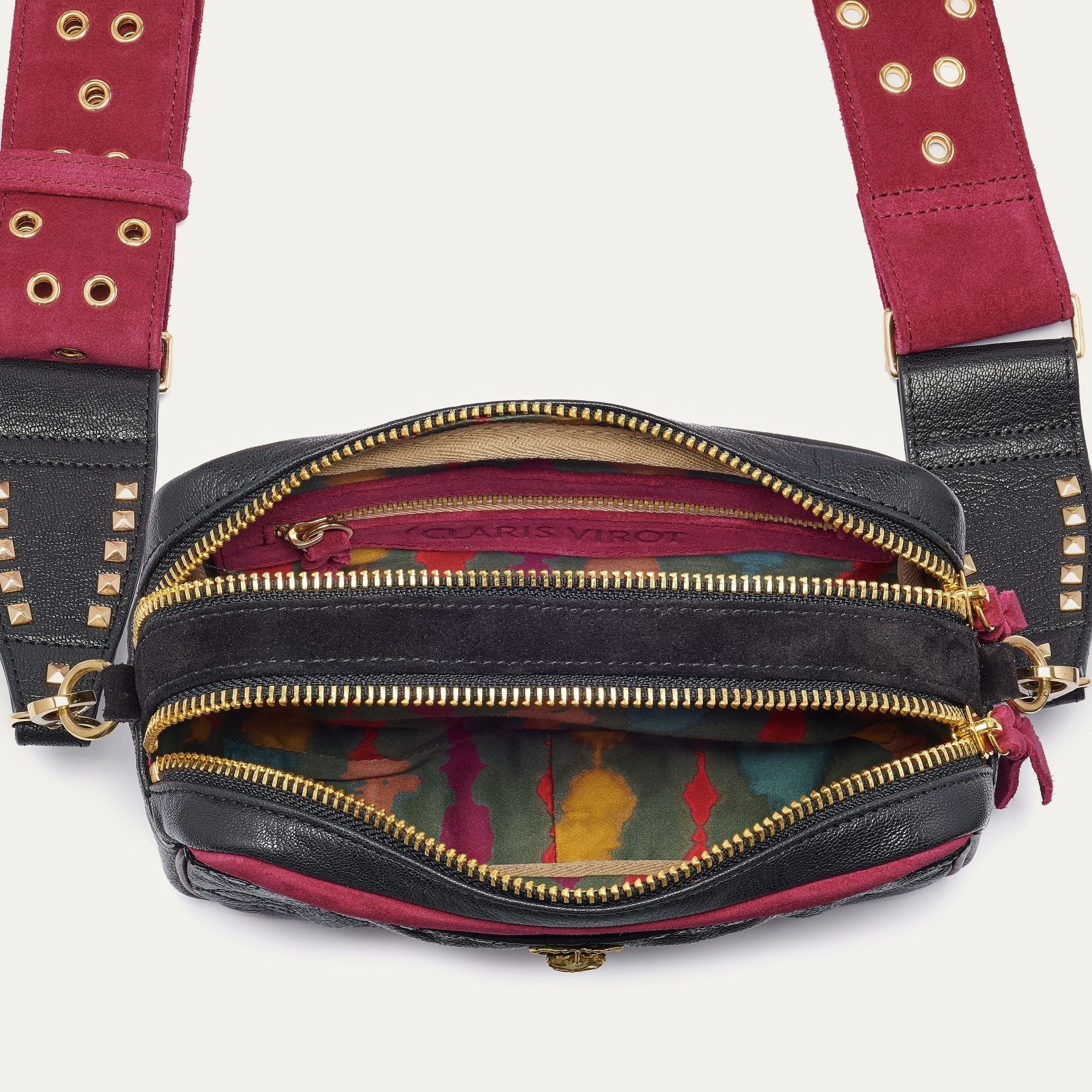 Lily leather bag - Reglisse