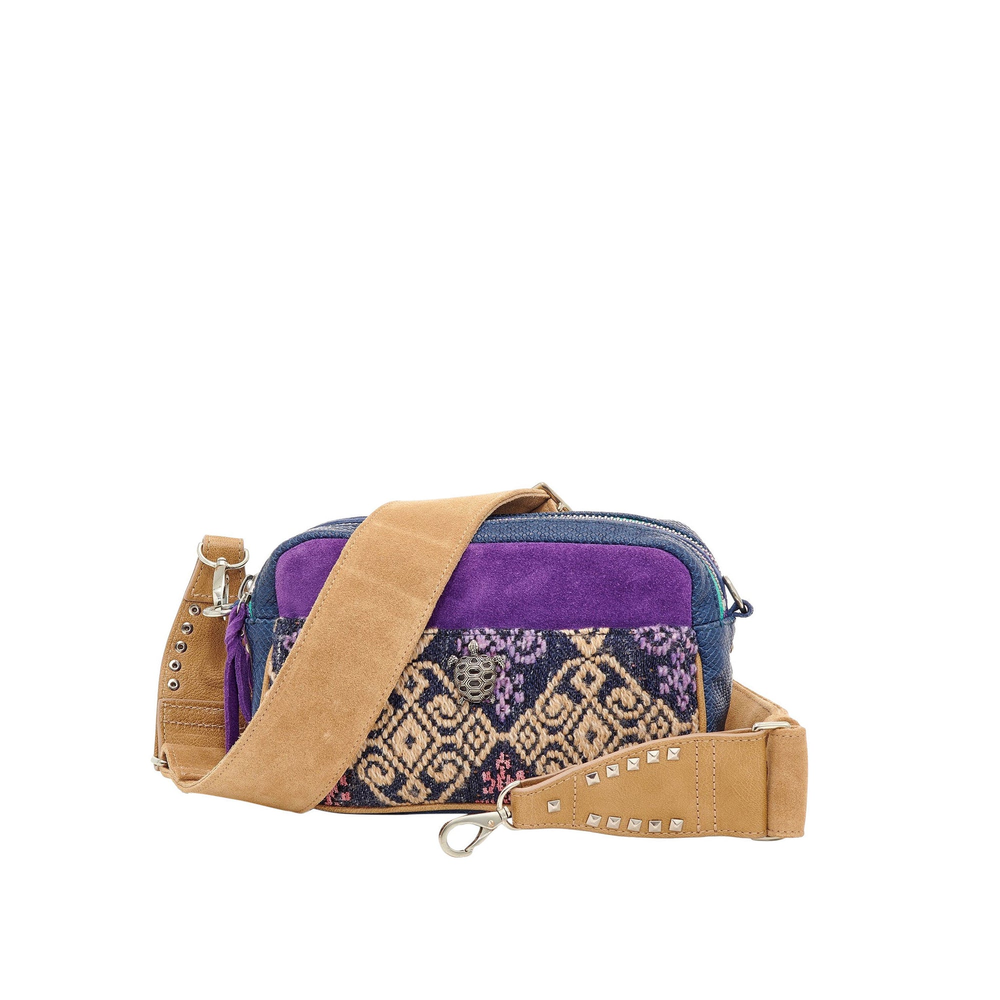 Sac Lily Sumba en cuir - Indigo