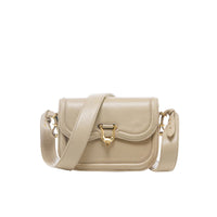 Petit sac Manon en cuir nappa - Gypse