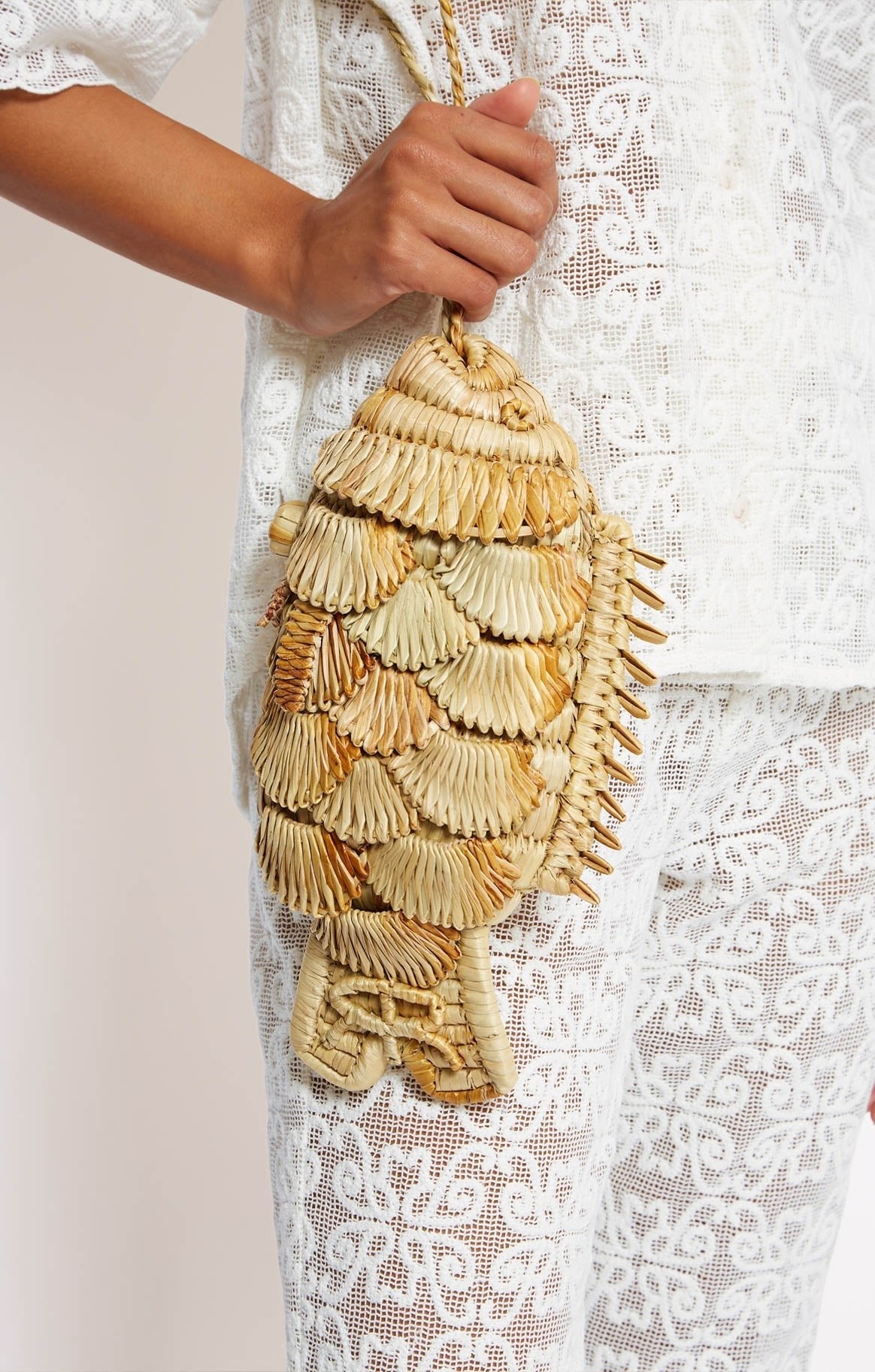 NATUREL / 57qty   Sac Nemo crossbody - Naturel