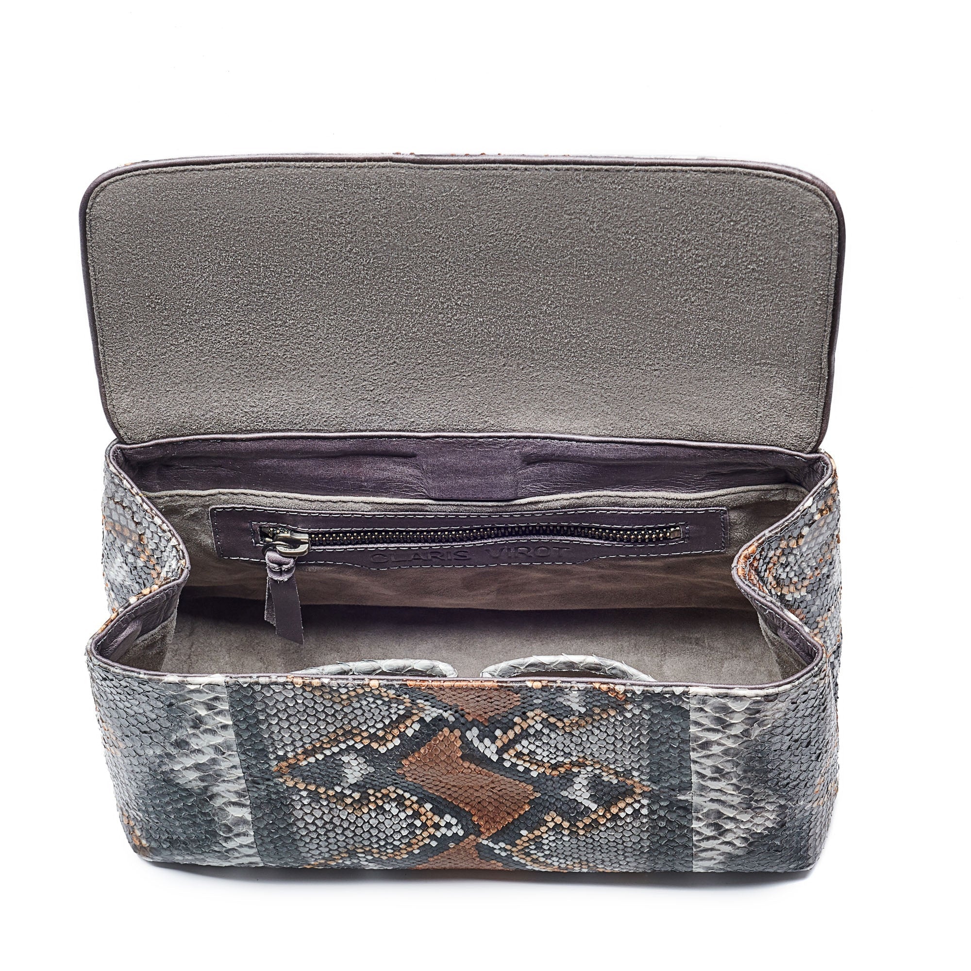 Petit sac Mimi en python - Gris