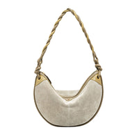 Chris suede bag - Pearl Grey