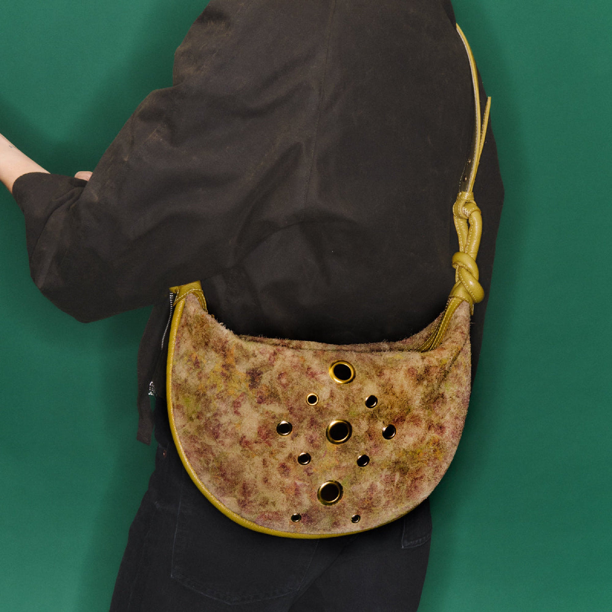 Chris bag in calf leather - Papyrus