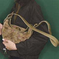 Sac Estelle en cuir de veau - Papyrus