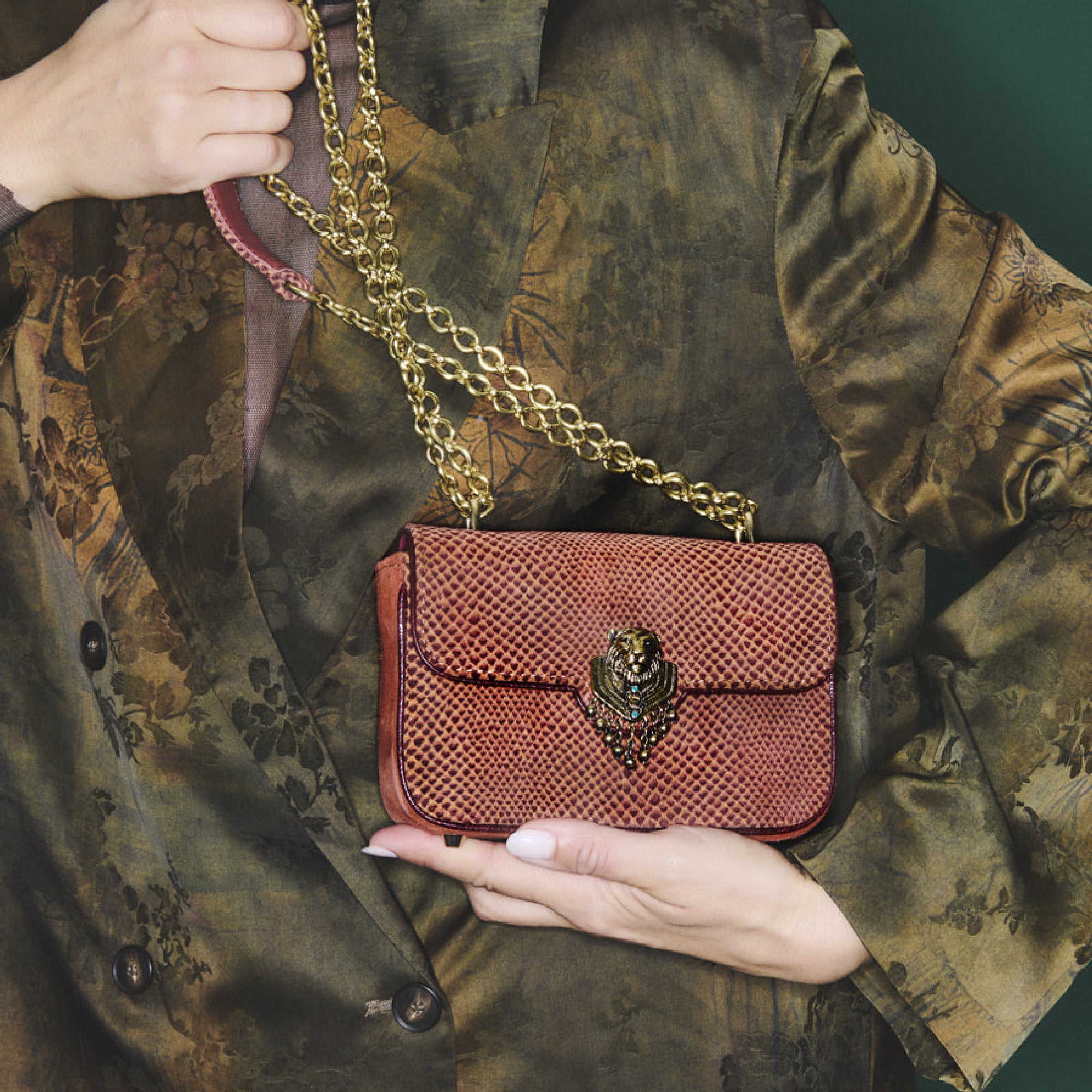 Petit sac Ava en cuir de veau - Sekhmet