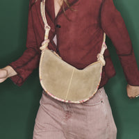 Petit sac Chris en cuir de veau et python - Amphore