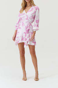 Sadie Ruffle Dress - Gardenia