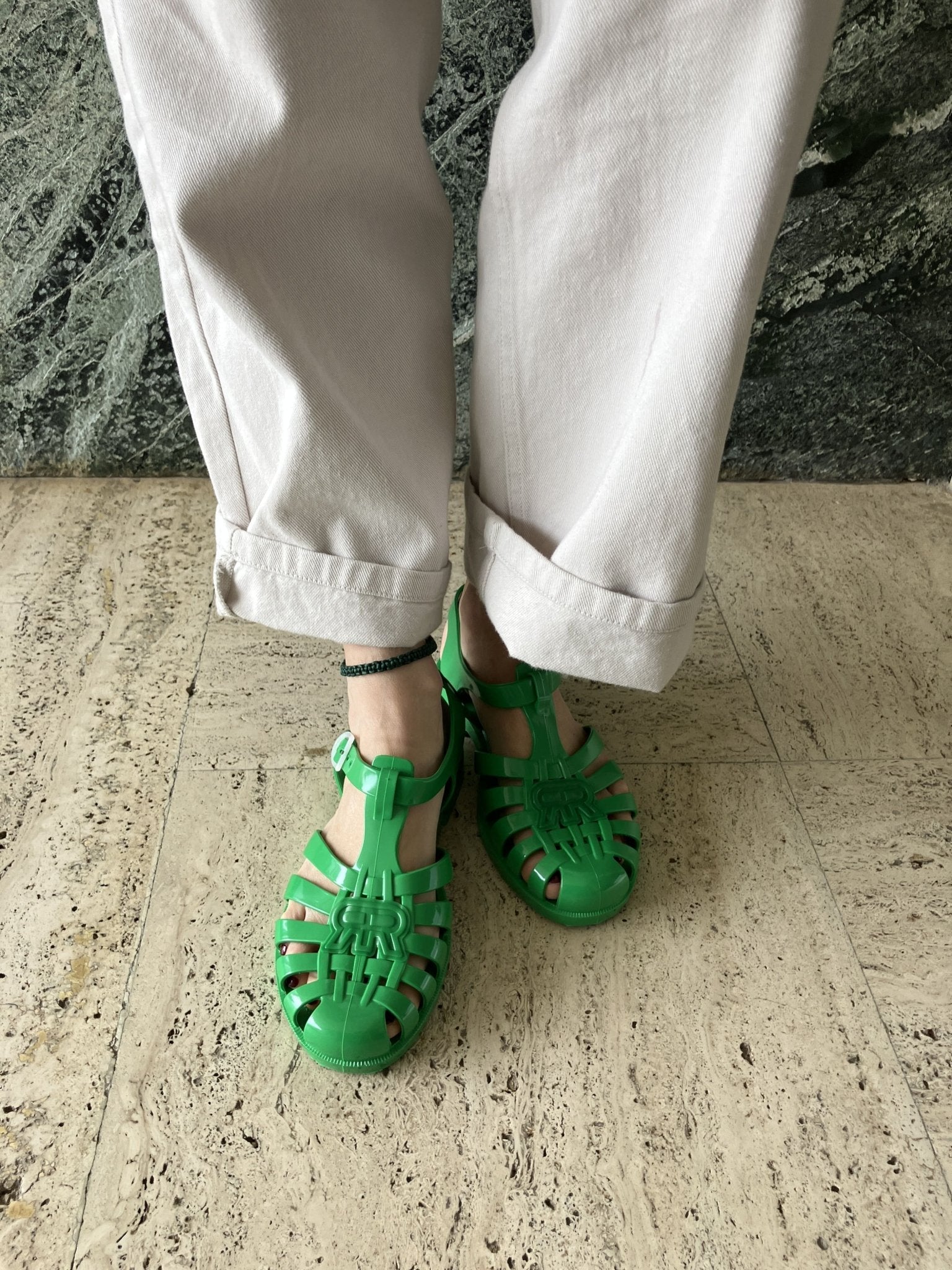 Sandales Méduse Adultes - Vert