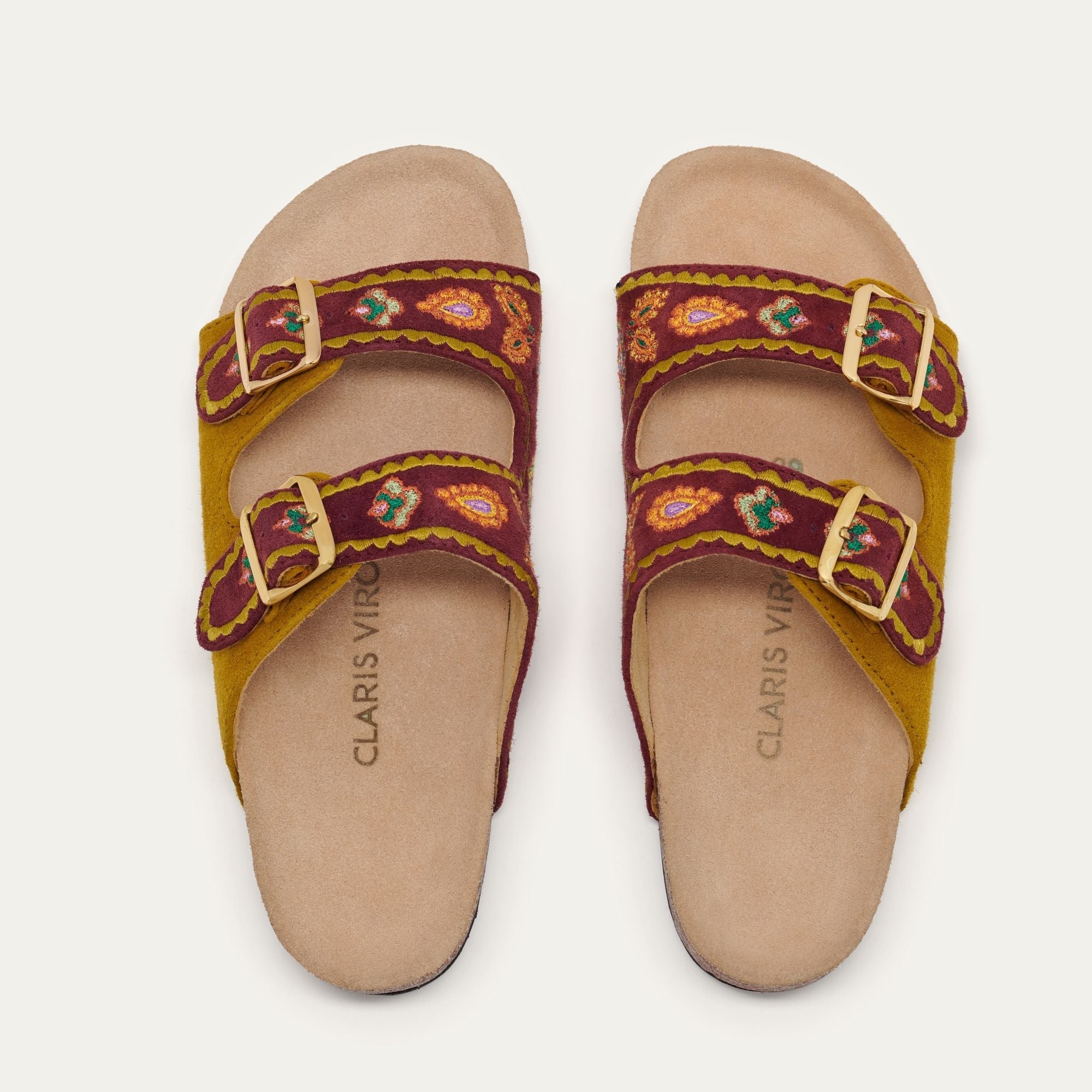 Sandales Odette en cuir - Jeans