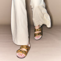 Sandales Odette en python - Ranch