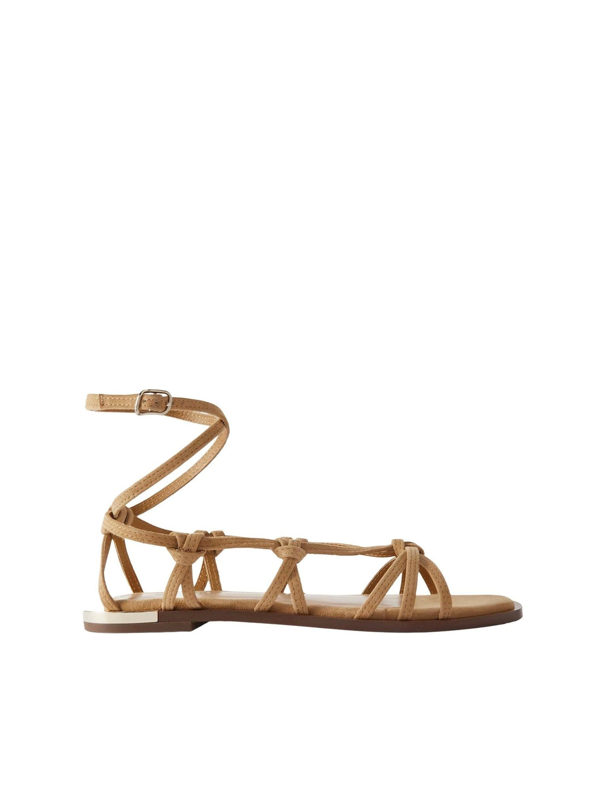 BASEPLUS_Brick Brown FLAT SANDALS - Brick Brown