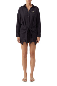 Robe chemise Sara - Black