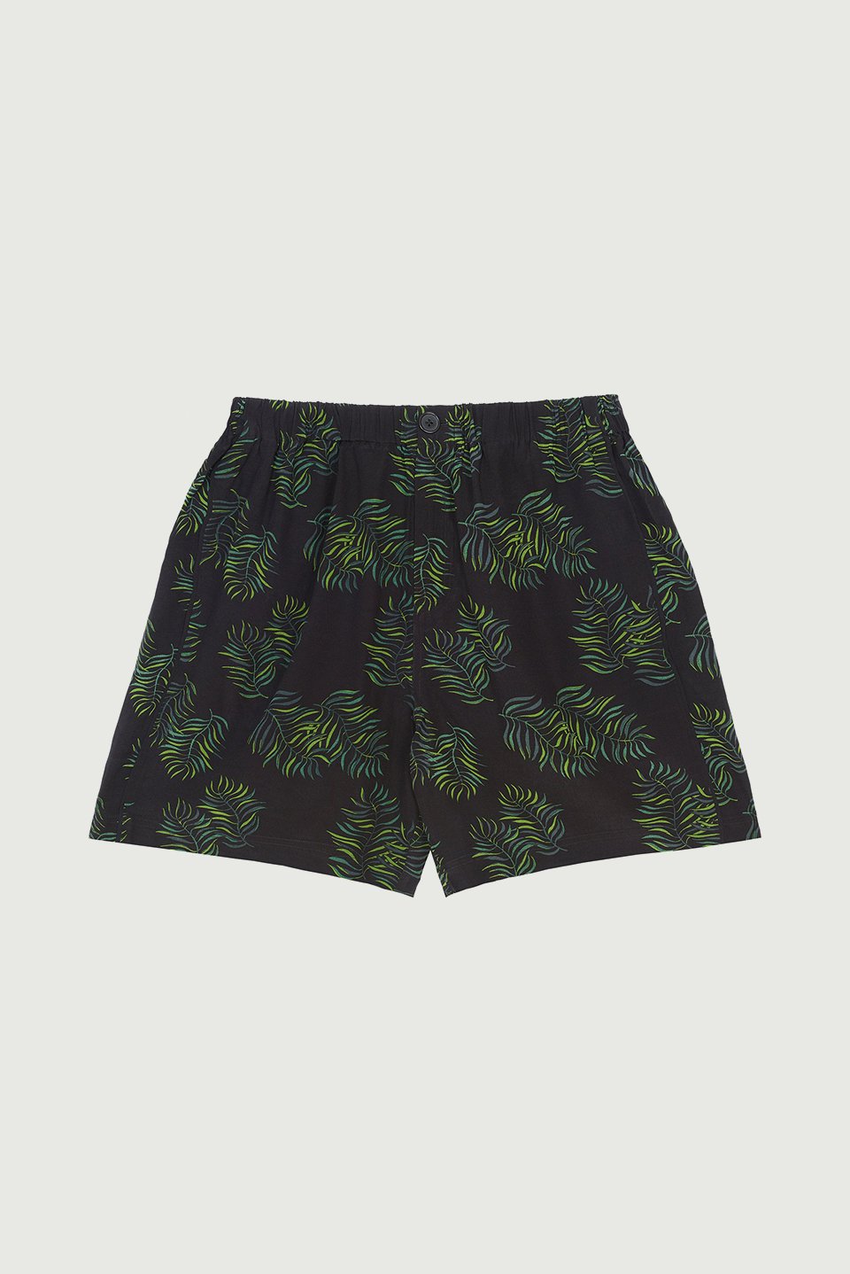 NOIR/VERT _ Short Frog - Noir & vert