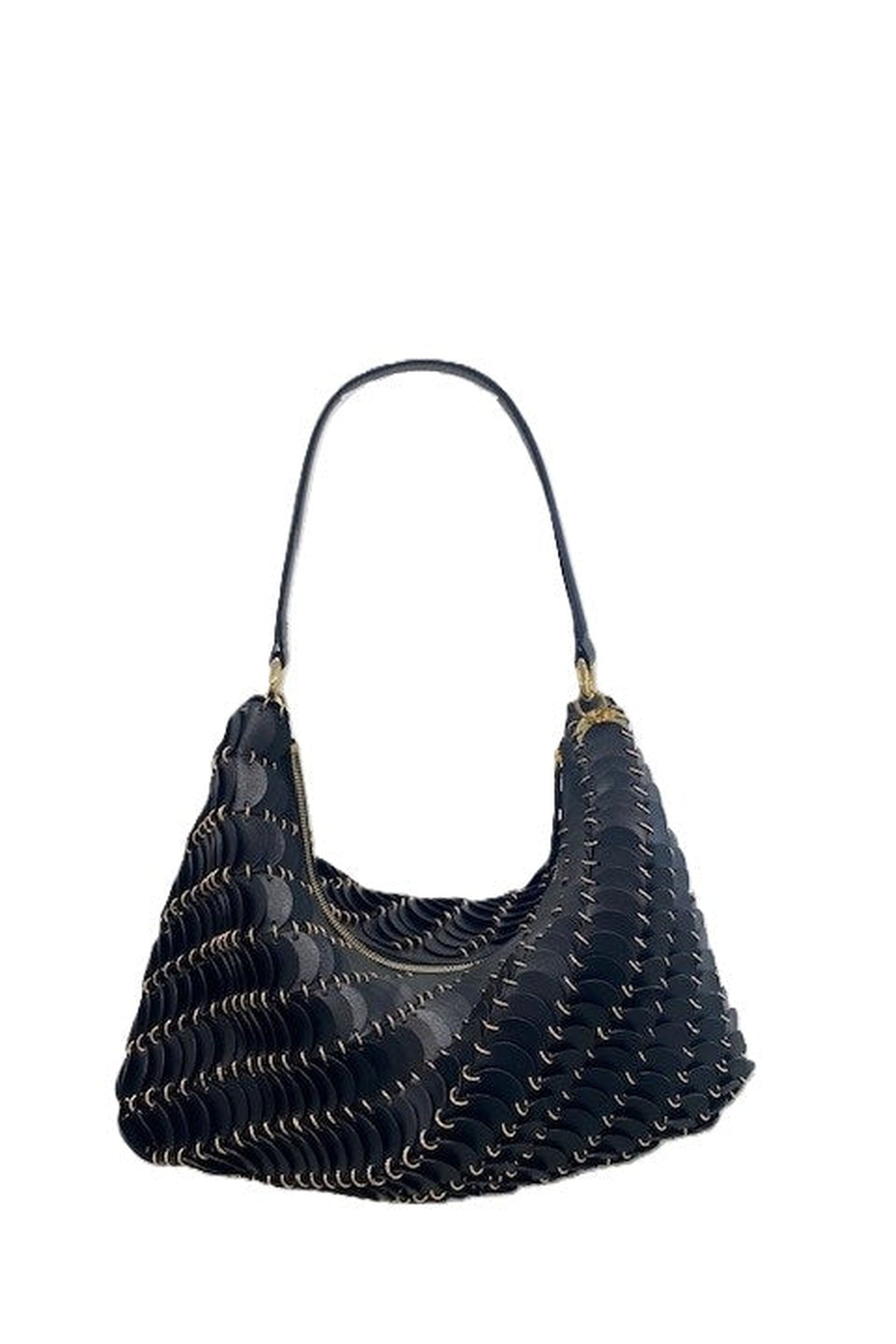 Sac Paco en cuir - Black