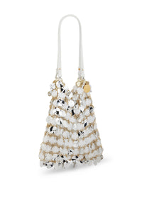 Grand sac pastilles Sparkle - Silver & White