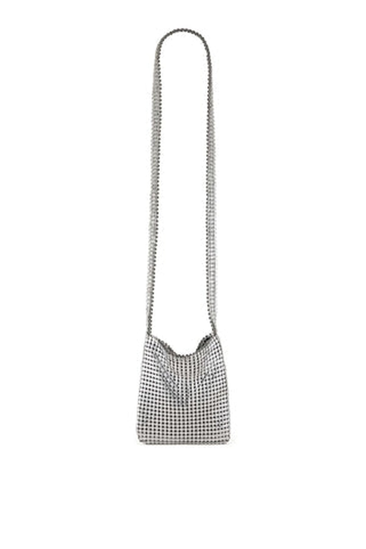 Mini sac pixel argenté - Silver