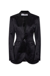Blazer structuré scintillant - Black