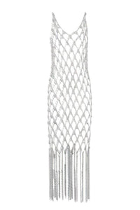 Openwork dress in brass - Argenté