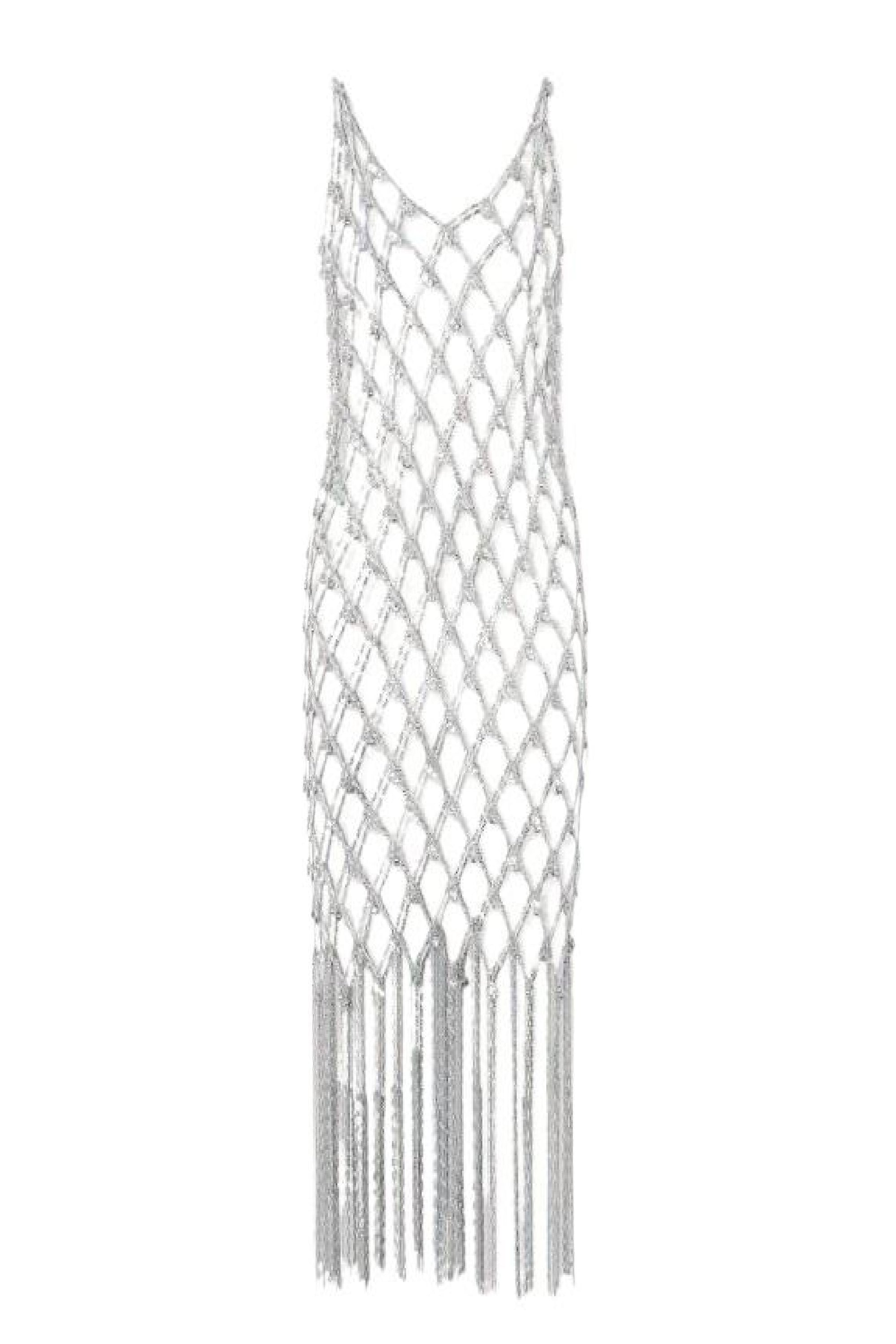 Openwork dress in brass - Argenté