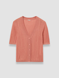 Blush Cardigan Maille - Blush
