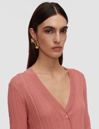 Blush Cardigan Maille - Blush