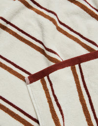 Soft cotton terry bath mat - Caramel