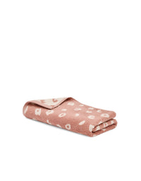 Serviette de toilette moelleuse en coton éponge - Pink Léo