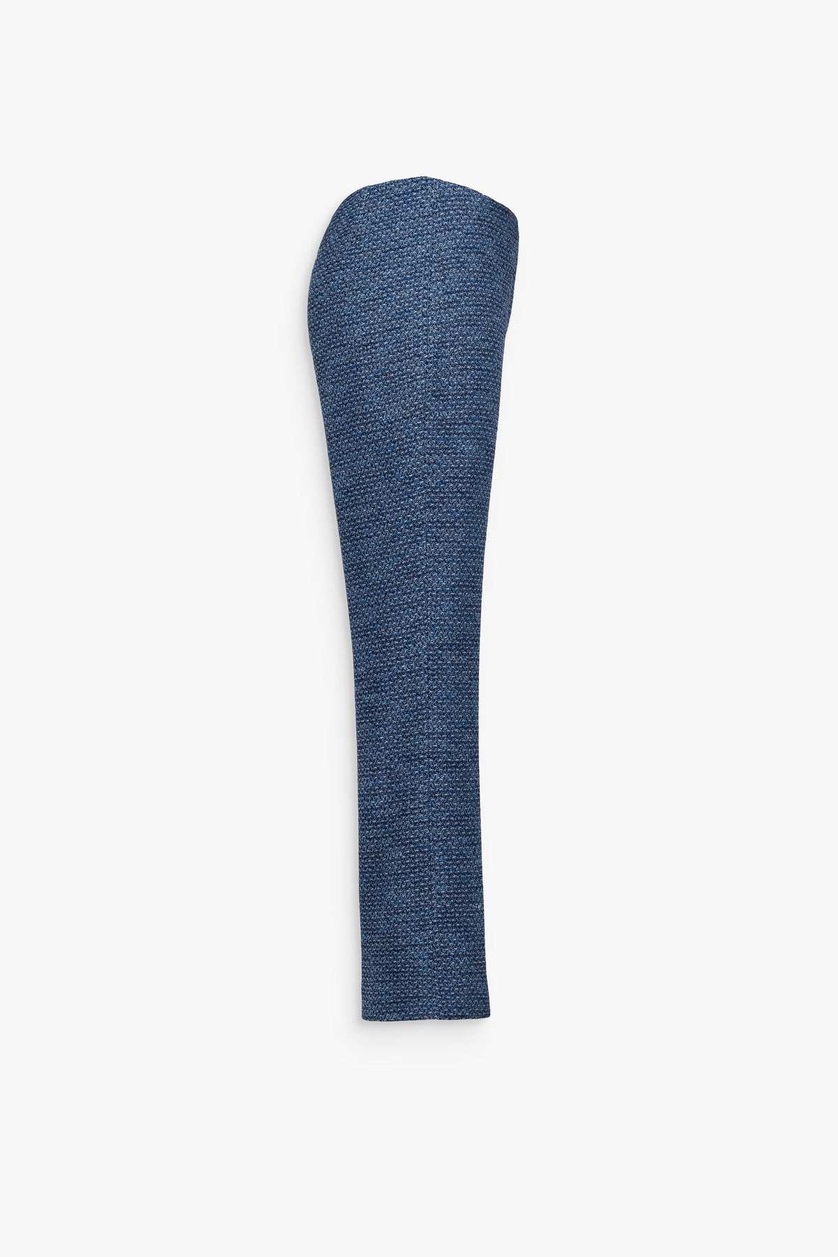 Pantalon en tweed droit avec - Bleu Denim