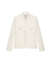 Officer’s collar jacket - Off-white
