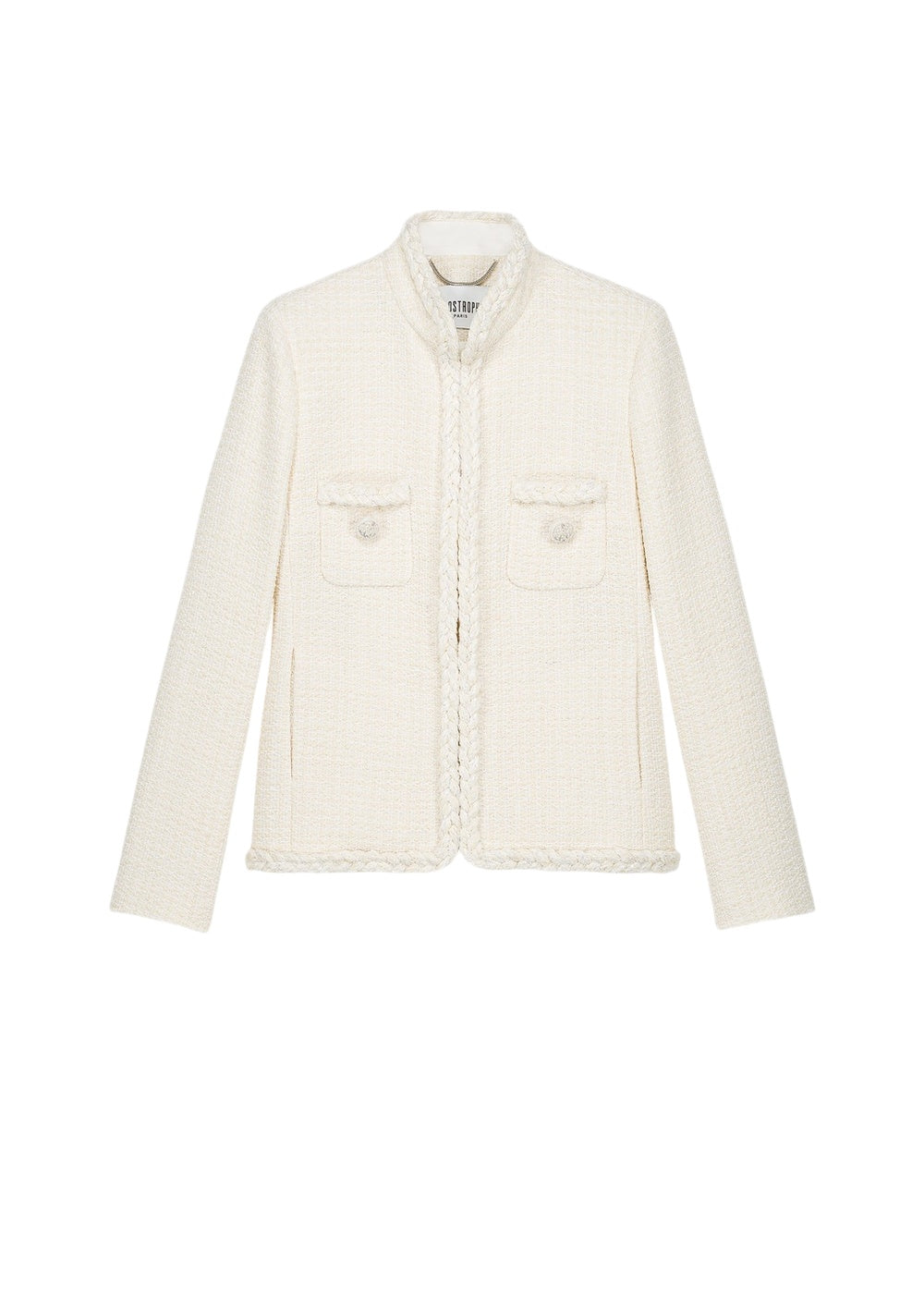 Officer’s collar jacket - Off-white