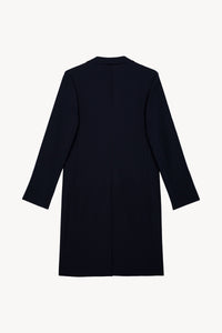 Manteau structure longueur mi - Marine