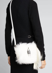 Sac Antigona Lock en springbok - Ivory
