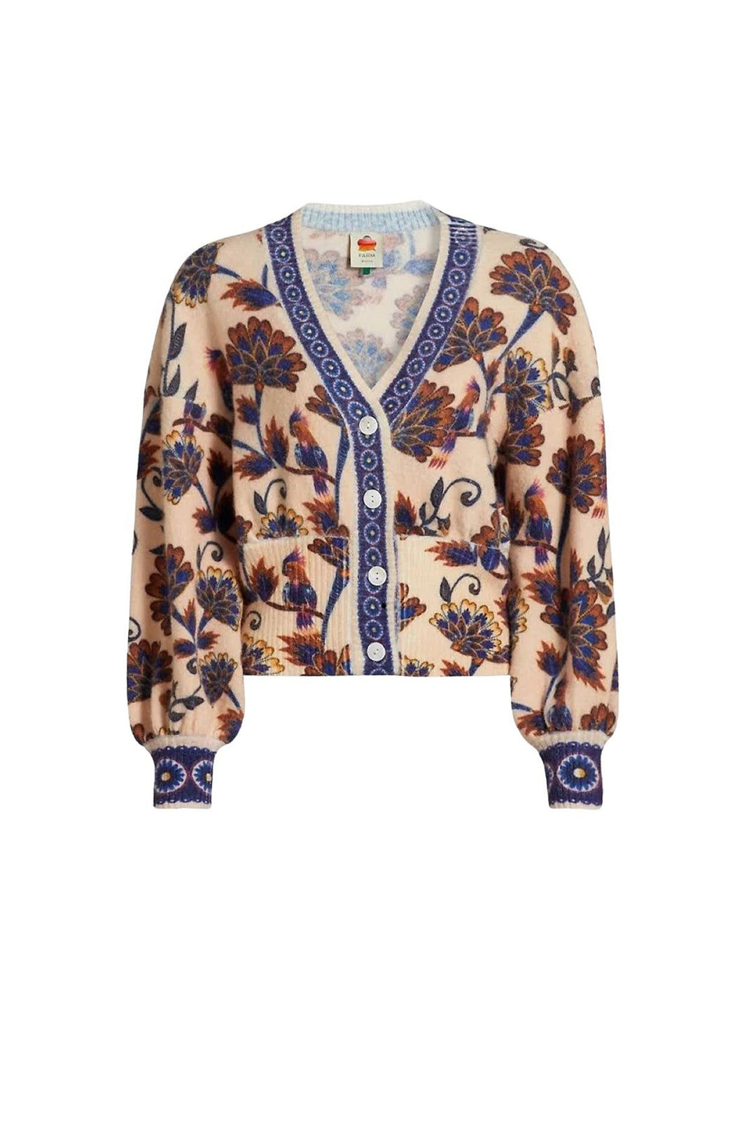 DJV_Floral Cream Cardigans & Pulls - Floral Cream
