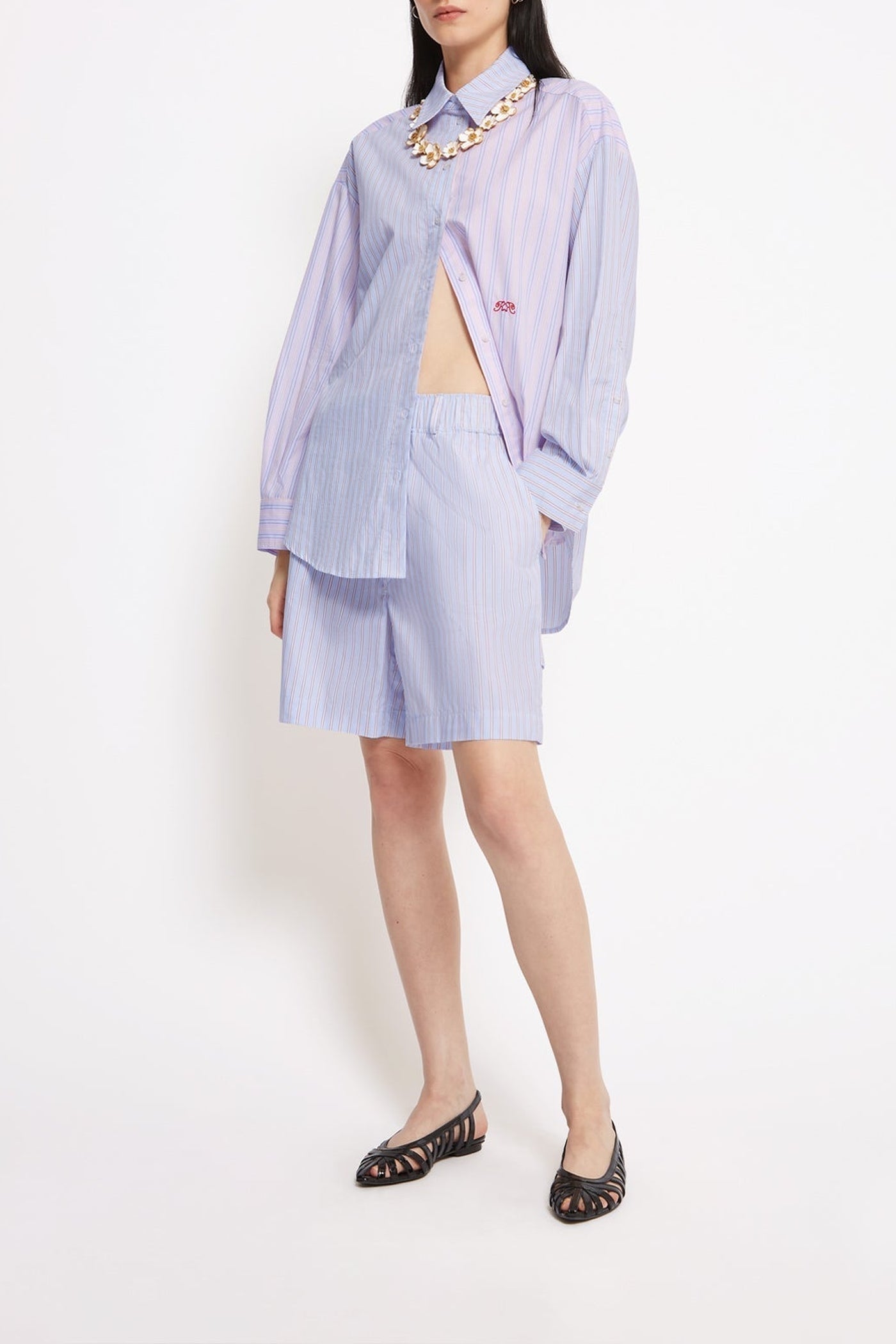 Short Arlo en coton - Ciel